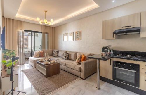 Ain Harrouda Apartment | Cozy studio with great pool views