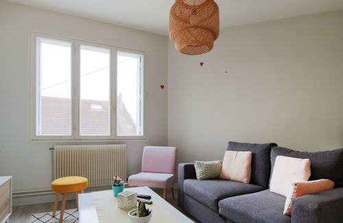 Saint-Pierre-des-Corps Apartment | Cozy T3 near Tours # St Pierre des Corps station