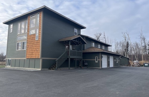 Wasilla Apartment | Cozy up to the fireplace close to town with faraway feel