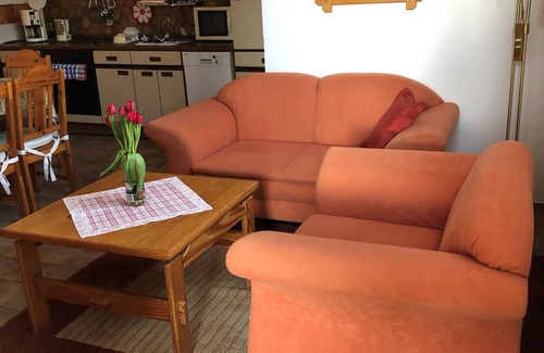 Bischofsgruen Apartment | Cozy vacation apartment (45sqm) for 2 persons with balcony