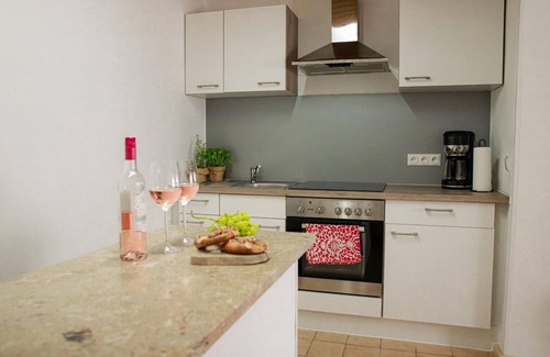 Lindbergmuhle Apartment | Cozy vacation home (52sqm) with terrace and space for 4 people
