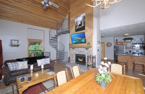 Chalet Village Ski Chalet | Cozy with new hot tub - Reduced Nightly Rates!
