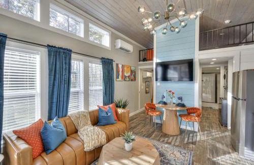Tracy City House | Cozy Wooden Cabin Surrounded by Trees in Monteagle, Tennessee