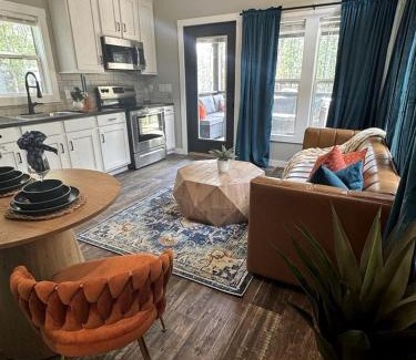 Tracy City House | Cozy Wooden Cabin Surrounded by Trees in Monteagle, Tennessee