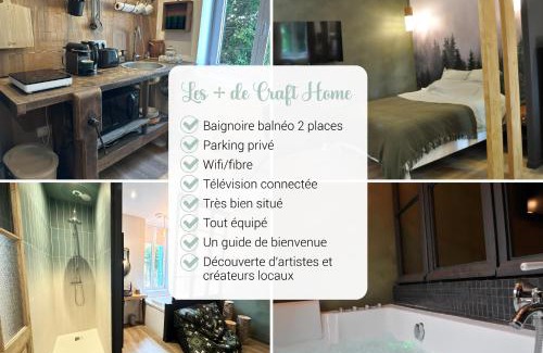 Saint-Etienne Apartment | Craft Home - Le menuisier - Balneo - Parking privé