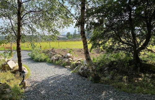 Inverurie Apartment | Craigshannoch Luxury 1 bed woodland lodge hot tub