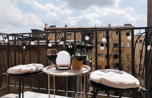 Savamala Apartment | Creative Shelter 108m2 with Balcony Old Town