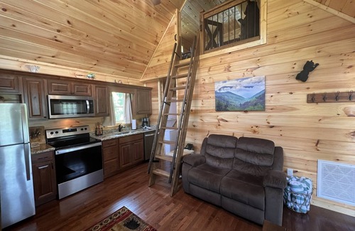 Bryson City Cabin | Creek access and minutes Deep Creek!