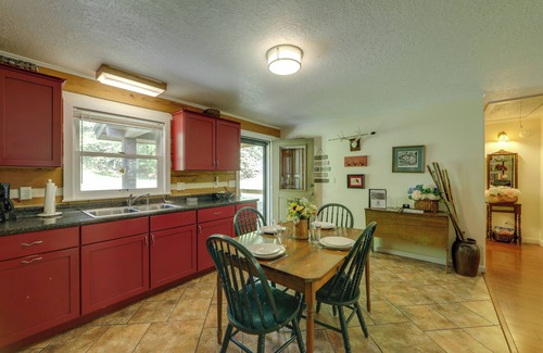Cherokee Cabin | Creek Access: Quiet Bryson City Retreat w/Hot Tub