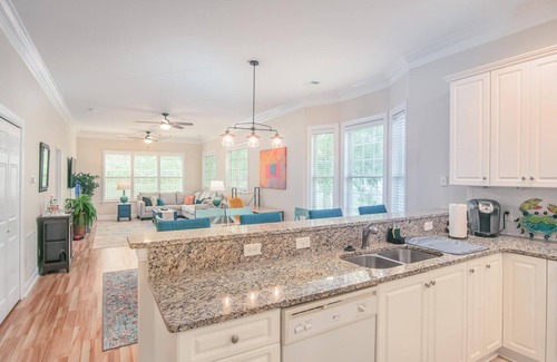 Litchfield by the Sea Condo | Creek Front Beach Condo, Beautifully Updated, Pool, Easy Walk to Beach