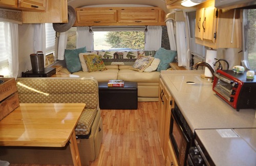 Bostic House | Creekside 30 ft. Airstream - voted nicest airstream on the east coast by AARP