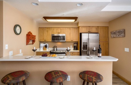 Steamboat Springs Condo | Creekside Base Area Location - Pool and Hot Tubs, Private Washer/Dryer