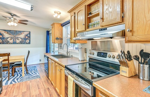 Buena Vista Cottage | Creekside Buena Vista Retreat: Walk to Main St!