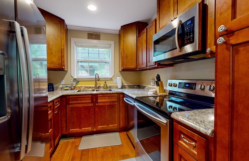 Gatlinburg House | Creekside home w/patio, less than a mile from downtown -free attraction tickets