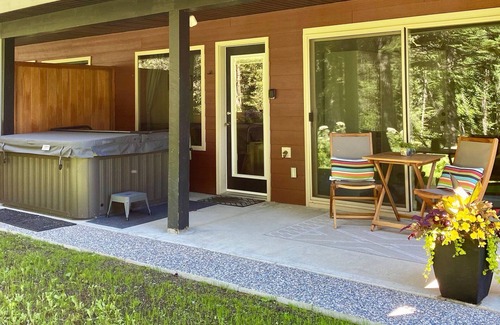 Sun Peaks House | Creekside Oasis with private hot tub