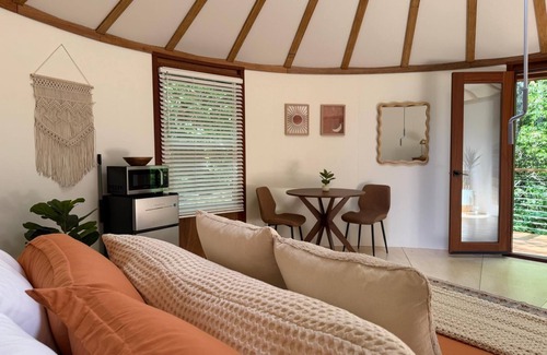 Balsam Grove Cabin | Creekside Yurt - The Whisperer