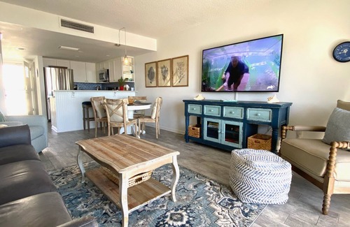 Crescent Beach Condo | Crescent Beach Retreat- Fully updated 2 BR/2BA Direct ocean views in Coquina!