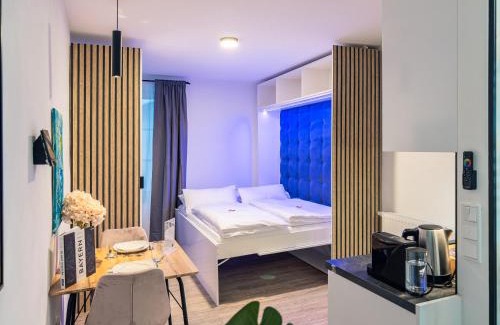 Passau Apartment | CREST - Riverside Studios mit Parken I Küche I Regendusche
