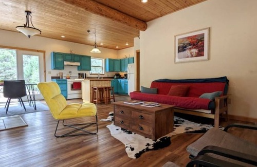 Baca Grande House | Crestar Casita - secluded mountain house on 2.14 private acres in a pinon forest