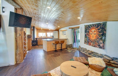 Crestone Apartment | Crestone Whimsy - Bohemian Mountain Retreat!