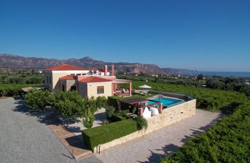 Malevizi Villa | Cretan Vineyard Hill Villa