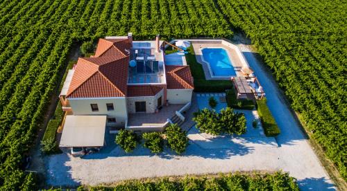 Malevizi Villa | Cretan Vineyard Hill Villa