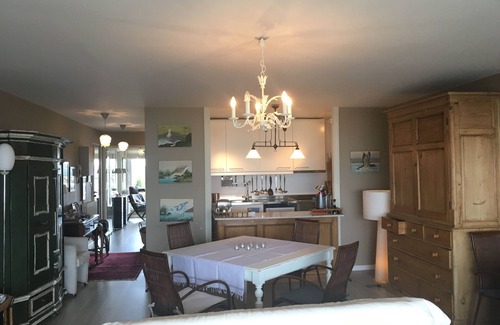 Le Touquet-Paris-Plage Apartment | Crossing sea-facing apartment with 2 sea view terraces, Le Touquet and dunes