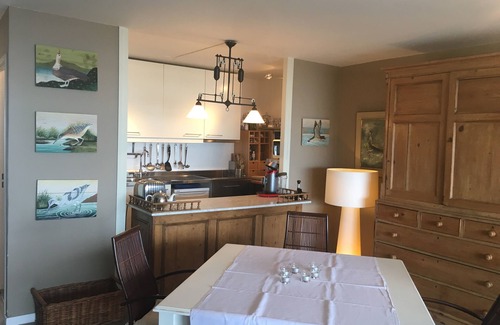 Le Touquet-Paris-Plage Apartment | Crossing sea-facing apartment with 2 sea view terraces, Le Touquet and dunes