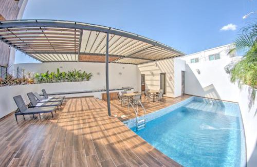 La Cruz de Huanacaxtle Apartment | Cruz del Mar - Panoramic Rooftop Pool Views Near Marina