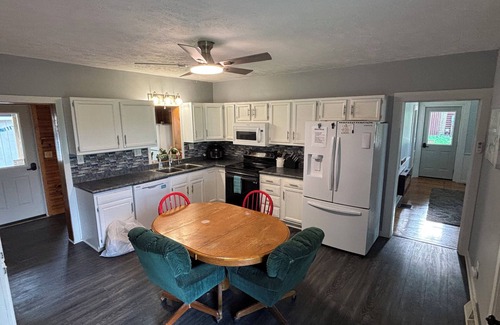 Crystal House | Crystal Lakehouse ~ Sleeps 27 ~ Renovated Historic Hotel ~ Private Lake Access!