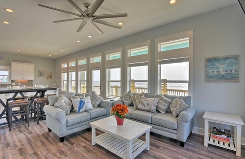 Port Bolivar House | Crystal Tides - Stunning Home with Oceanfront Views