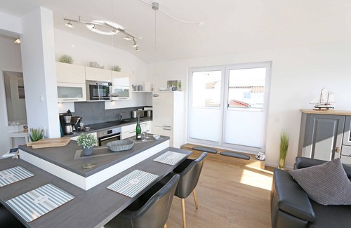 Gohren Apartment | CSP: Villa Anni Whg. 07 with roof terrace and sauna - Villa Anni Whg. 07 with
