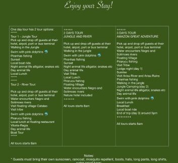 Iranduba Cabin | Curupira Amazon Lodge - Private Jungle Tour, River Tour or Great Adventure Tour Included in the Walking Safari Price