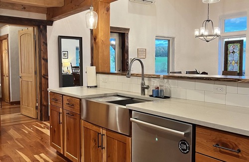 Newfield House | Custom Finger Lakes home near Ithaca with hot tub