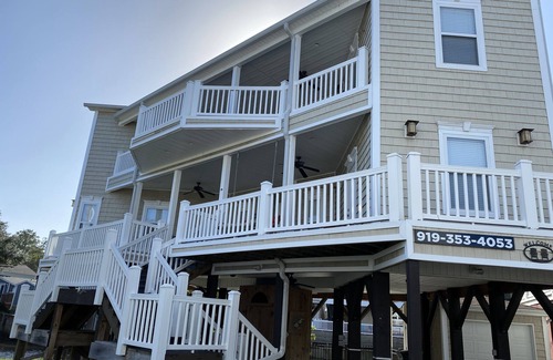 Surfside Beach House | Custom Home on LakeFront in Ocean Lakes