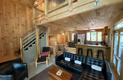 Denver Cottage | Custom Lake Norman cottage on private road, built in 2012. Modern, private.