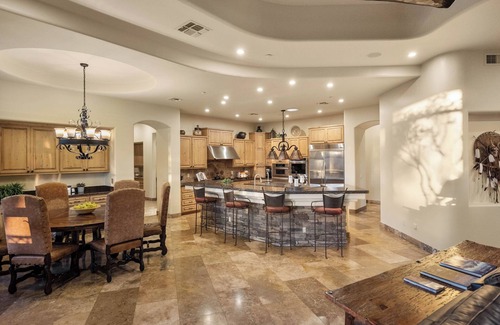 North Scottsdale House | Custom Southwest Dream Home with Pickleball Court and Resort-Style Setting!