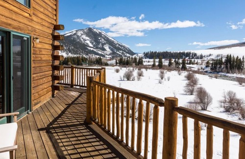 Crested Butte South House | Cute home in CB South, overlooking river, amazing views and fishing access!