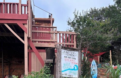 Medicine Park Cabin | Cute Shack in Medicine Park, OK Pet Friendly. Just a short walk to downtown