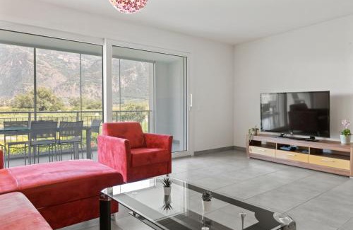 Saillon Apartment | Détente Thermale à Saillon proche des bains, 4 personnes