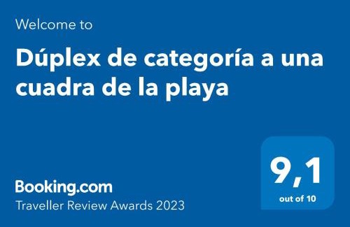 Santa Clara del Mar House | Dúplex de categoría a una cuadra de la playa