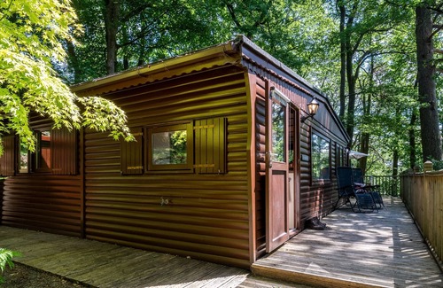Skelwith Bridge Cabin | Dalehead Tarn Lodge - Situated in a Woodland Estate (Dog-friendly)