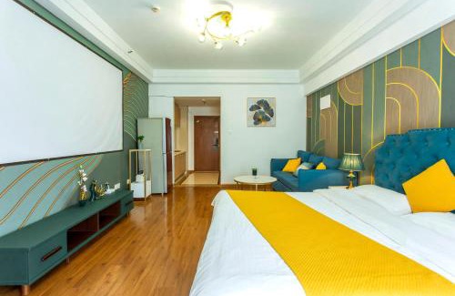 Ganjingzi Apartment | Dalian Hong Xi Yuan Apartment Wanda Plaza