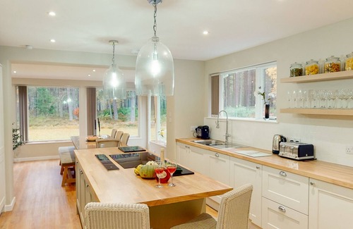 Nethy Bridge House | Dalnaglar - stylish holiday home on edge of woods