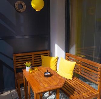Donaustadt Apartment | Danube City Lodge, uptown, A/C