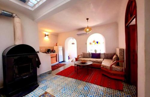 Medina of Chefchaouen Apartment | DAR Dunia Panoramic terrace