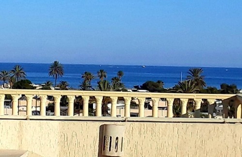 Dar Chaabane Al Fehri Apartment | Dar Nour & Lina Apartment roof terrace sea view 200 from the beach