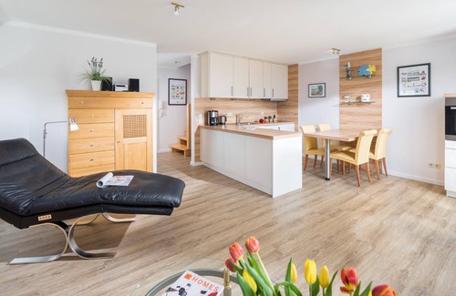 Norderney Apartment | Das Ferienhaus "windrose" Liegt Zentral in der Nähe des Kurparks von Norderney