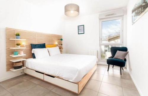 Quartier Croix-Daurade Apartment | Daurade Balcon Parking free - Bus proche centre