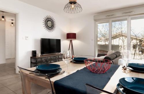 Quartier Croix-Daurade Apartment | Daurade Balcon Parking free - Bus proche centre